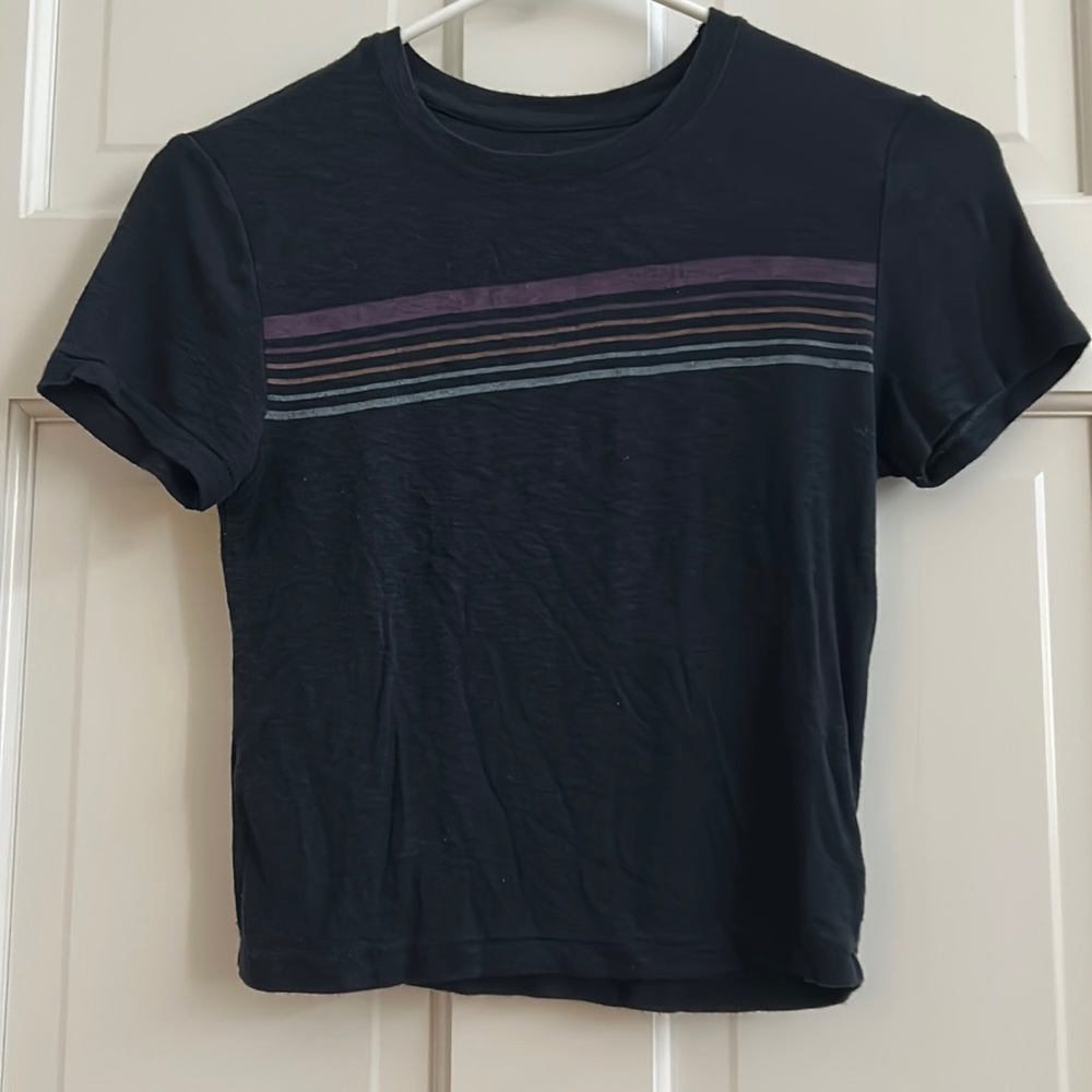 American Eagle Navy Blue Crop Top Size XS